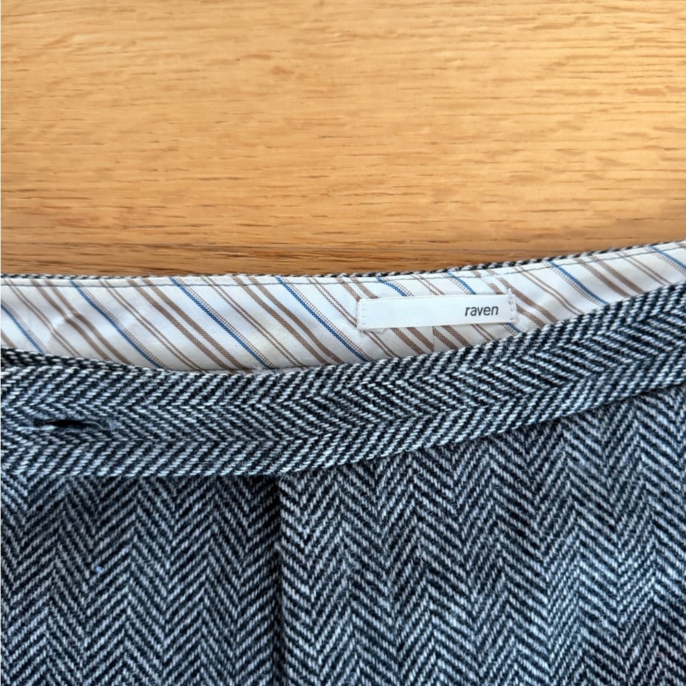 Raven Patterned Work Pants - Picture 2 of 7